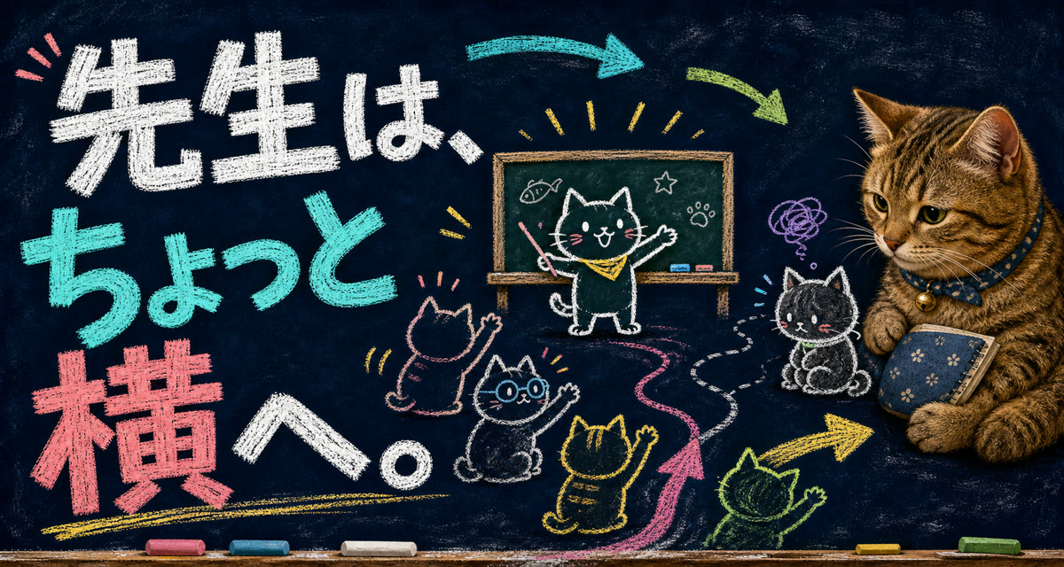 先生はちょっと横へ。子どもが主役になって学ぶ学級
